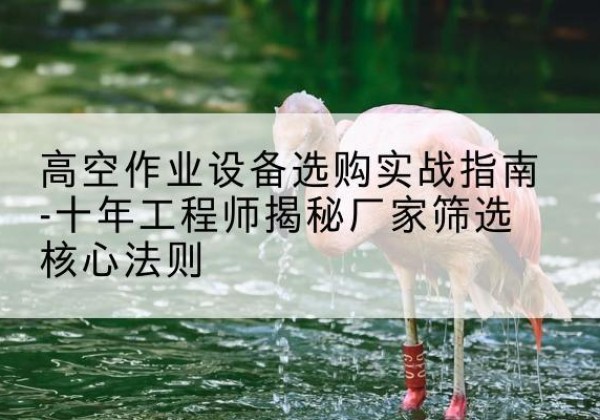 太原剪叉式升降机厂家-高空作业设备选购实战指南-十年工程师揭秘厂家筛选核心法则